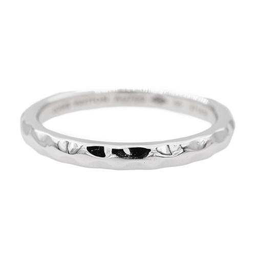 Bague 55 Louis Vuitton Monogram Infini - Bague alliance en or blanc 18 carats 58 Facettes 3120963CN