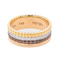 Bague 49 Boucheron Quatre - Bague petit modèle en or jaune, blanc et rose avec diamants 58 Facettes 3121528CN