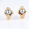 Boucles d'oreilles Boucles d'Oreilles Perles de Tahiti, Diamants, Or Jaune 58 Facettes DV0032-56