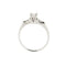 Bague 54 Bague solitaire - Diamants 0,85 ct en or blanc 18 ct 58 Facettes 31355