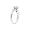 Bague 54 Bague solitaire - Diamants 0,85 ct en or blanc 18 ct 58 Facettes 31355