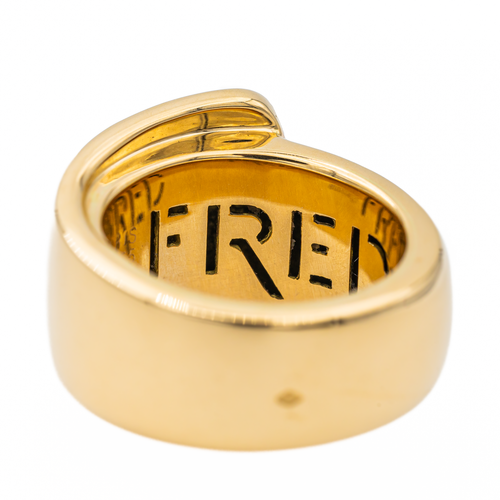 Bague 51 Fred - Bague en or jaune 18 carats 58 Facettes 3135880CN