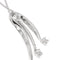 Collier Recarlo Eternity - Collier pendentif en or blanc 18 kt et diamants 58 Facettes 31364