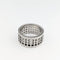 Bague 59 Gucci Scroll - Bague large en or blanc et diamants 58 Facettes 31501