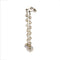 Boucles d'oreilles Boucles d’oreilles pendantes en or jaune 18 ct, quartz fumé et perles 58 Facettes 31650