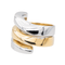 Bague 50 Fred - Bague en or blanc et or jaune 18 carats 58 Facettes 3175434CN