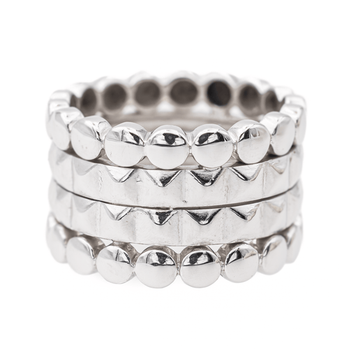 Bague 53 Mauboussin Route de Tennesse - Bague en or blanc 18 carats 58 Facettes 3218889CN