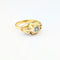 Bague 52 Bague Tank Art déco en or jaune 18 carats et diamant 58 Facettes 32237