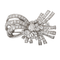 Pendentif Pendentif broche en or blanc 18 carats et platine avec diamants 58 Facettes 3227160CN