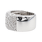 Bague 51 Bague pavée de diamants en or blanc 18 carats 58 Facettes 3230359CN
