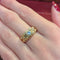 Bague 53 Bague bandeau en or jaune 18 carats avec diamant 0,10 ct 58 Facettes 32399