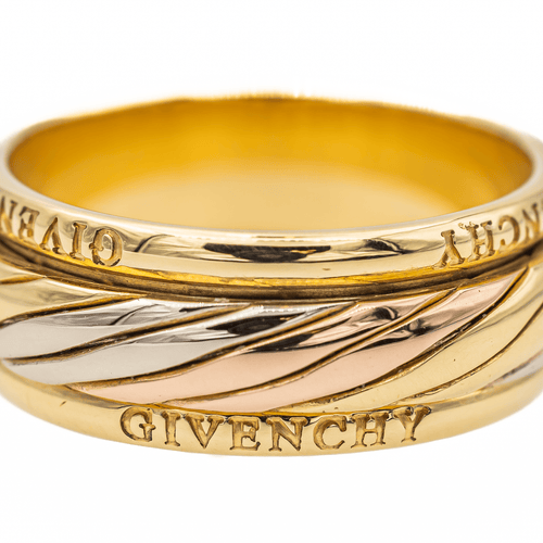 Bague 53 Givenchy - Bague en or jaune, or blanc et or rose 18 carats 58 Facettes 3240784CN