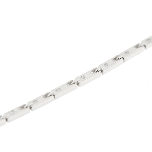 Collier Salvini - Collier en or blanc 18 ct avec diamants 58 Facettes 32630