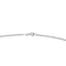 Collier Collier pendentif en or blanc 18 carats saphir et diamants 58 Facettes 3263778CN