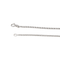 Collier Collier pendentif en or blanc 18 carats saphir et diamants 58 Facettes 3263778CN