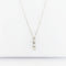 Collier Collier trilogie en or blanc 18 carats et diamants 58 Facettes 32668