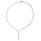 Collier Collier en or blanc 18 carats serti de diamants 58 Facettes 3281584CN