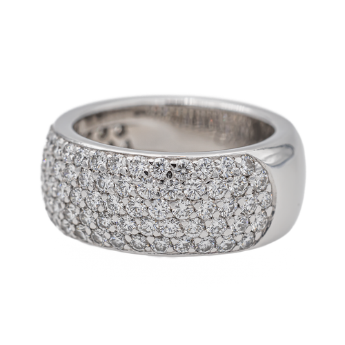 Bague 50 Cartier Nouvelle Vague - Bague en or blanc et diamants 58 Facettes 3282180CN
