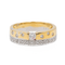 Bague 52 Bague en or jaune et or blanc 18 carats sertie de diamants 58 Facettes 3289870CN
