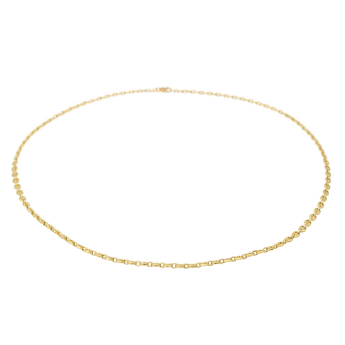 Collier Fred - Collier chaîne maille grain de café en or jaune 58 Facettes 3290120CN