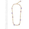Collier MIMI - Collier en or rose 18 carats avec perles, améthystes et jade lavande 58 Facettes 32958