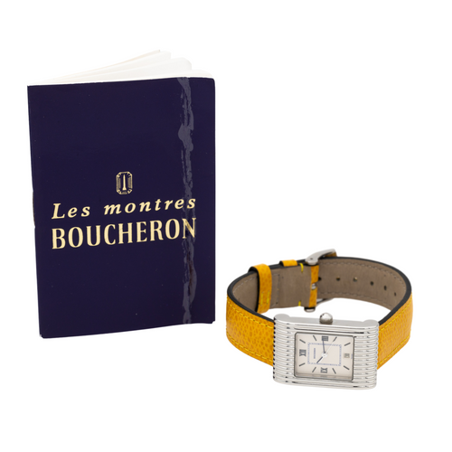 Montre Boucheron Reflet - Montre en acier à quartz 58 Facettes 3309975RV