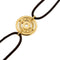 Bracelet Bulgari Astrale - Bracelet en or jaune 18 ct à double cordon noir 58 Facettes 33254