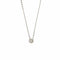 Collier Salvini Corolla - Collier en or blanc 18 kt avec pendentif fleur et diamants 58 Facettes 33258