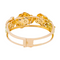 Bracelet Bracelet manchette en or jaune 18 carats serti de diamants 58 Facettes 3334092CN
