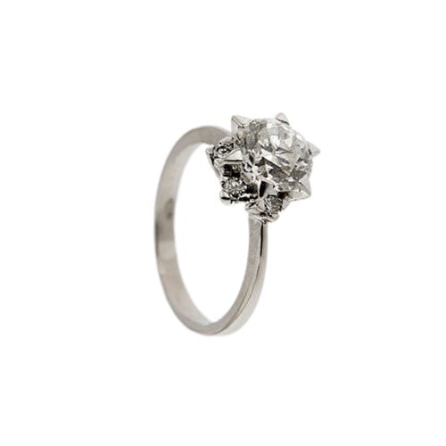 Bague 50 Bague solitaire - Platine 950 avec diamants 1,78 ct 58 Facettes 33443