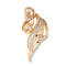 Broche Broche Enroulements Diamants & Or Jaune 58 Facettes DV0032-36