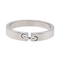 Bague 60 Chaumet Liens évidence - Bague alliance en or blanc 58 Facettes 3356731CN