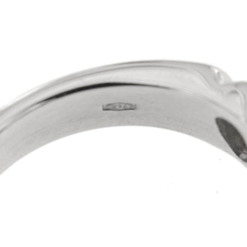 Bague Bague Riviera - Or blanc 18 ct et diamants ovales 1,19 ct 58 Facettes 33658