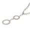 Collier Collier en or blanc 18 carats serti de diamants 58 Facettes 3367681CN