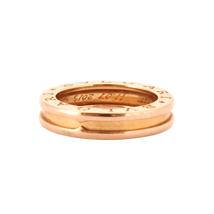 BULGARI - Bague "B. Zero 1" en Or Rose