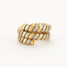 Bague 56/57 BULGARI - Bague Tubogaz Bicolore 58 Facettes DV0452-1