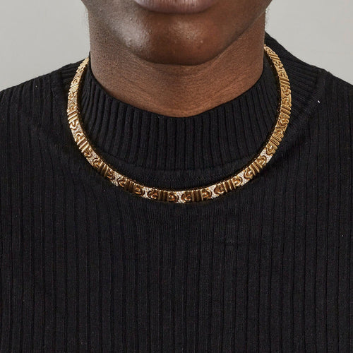 Collier BULGARI - Rare Collier PARENTESI 58 Facettes DV0475-1