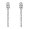Boucles d'oreilles Boucles d’oreilles pendantes Art déco en or blanc 18 carats et diamants 58 Facettes 3376674CN