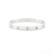 Bracelet CARTIER - Bracelet "Love" Or Gris et Diamants 58 Facettes DV0435-1