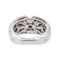 Bague 51 Bague en or blanc 18 carats sertie de diamants 58 Facettes 3389100CN