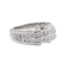 Bague 51 Bague en or blanc 18 carats sertie de diamants 58 Facettes 3389100CN