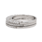 Bague 51 Lot de 3 bagues en or blanc 18 carats serties de diamants 58 Facettes 3389104CN