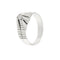 Bague Bague solitaire - Diamant 0,20 ct en or blanc 18 kt 58 Facettes 33986