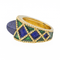 Bague 51 Fred - Bague en or jaune avec lapis-lazuli 58 Facettes 3402308CN