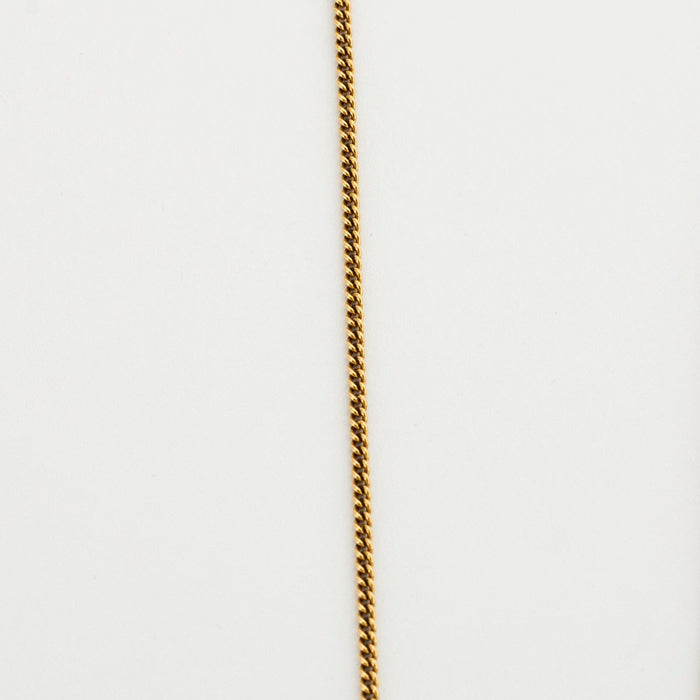 Collier Chaîne et Pendentif en or jaune, miniature émaillée 58 Facettes DV0329-1