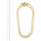 Collier Collier - Deux rangs de perles d’eau salée et fermoir en or jaune 18 ct 58 Facettes 34189
