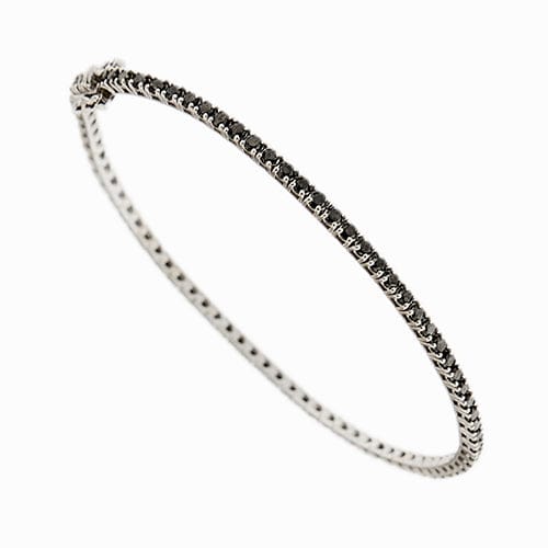 Bracelet Bracelet tennis en or blanc 18 carats et diamants 1,58 ct 58 Facettes 34310