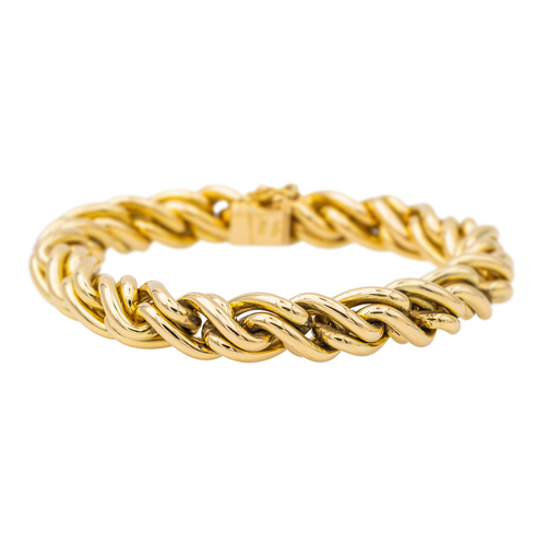 Bracelet Caplain Saint André - Bracelet en or jaune 18 carats 58 Facettes 3432358CN