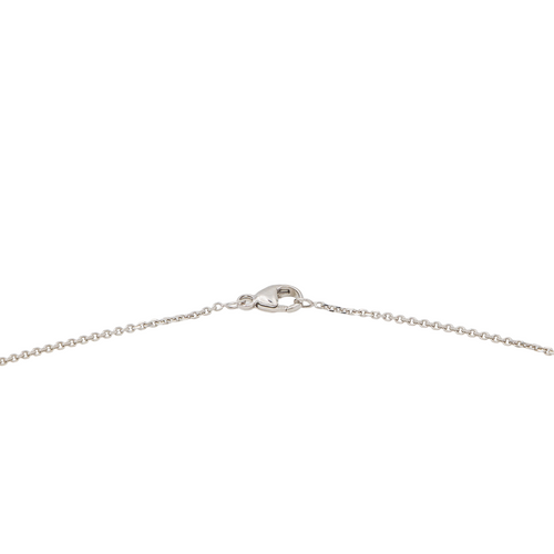 Collier Collier en or blanc 18 carats avec diamant taille brillant 58 Facettes 3440606CN