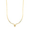 Collier Damiani - Collier en or jaune 18 ct avec 3 diamants 58 Facettes 34417